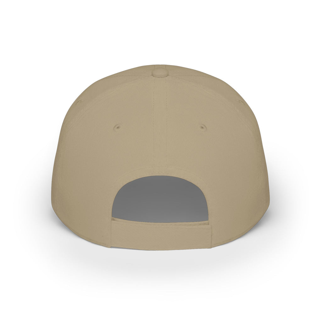 Enjoy Embroidered Baseball Cap — Casual Red Low-Profile Hat