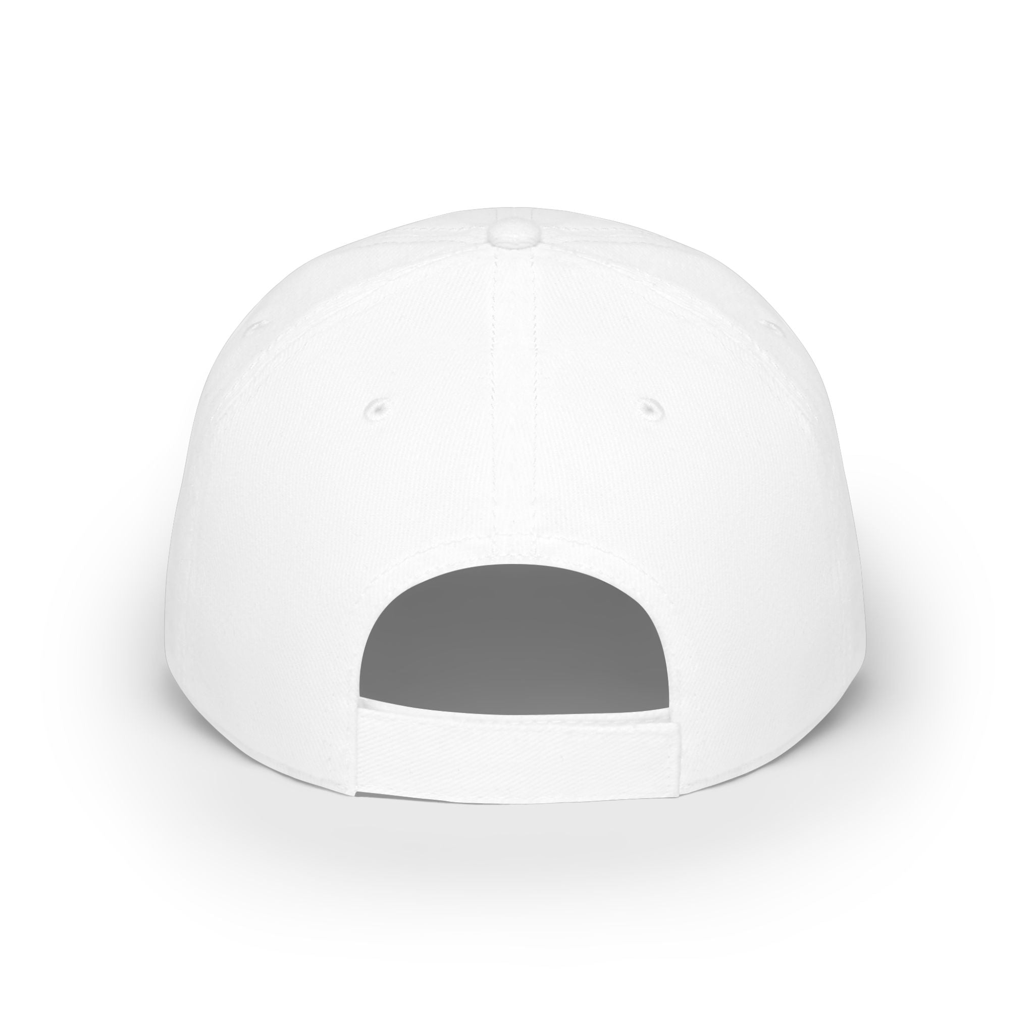 Enjoy Embroidered Baseball Cap — Casual Red Low-Profile Hat